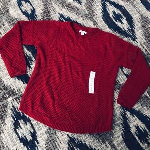 Croft & barrow new with tags boatneck sweater top nwt